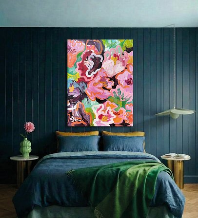 Wildflower in room
